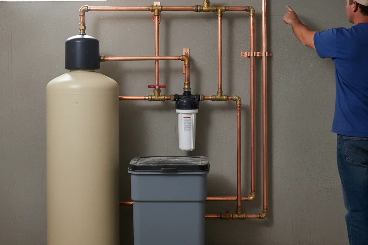 Whole-house water treatment system installed in Millersport
